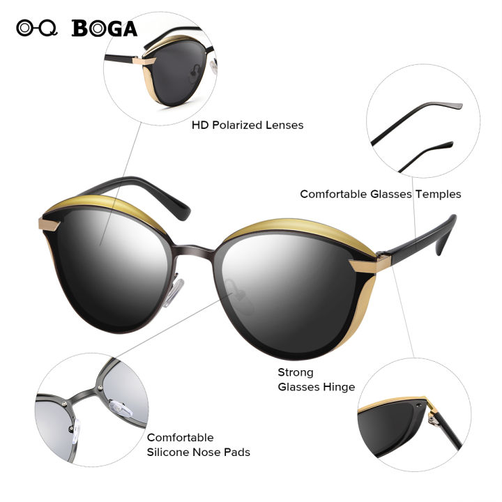 OQ%20BOGA%206%20Styles%20Fashion%20Unisex%20Retro%20Cat%20Eye%20Frame%20Polarized%20Sunglasses%20Women%20Men%20Eye%20Protection%20Metal%20Full%20Rim%20Anti-UV%20Sun%20Glasses%20UV400%20-%20Image%208