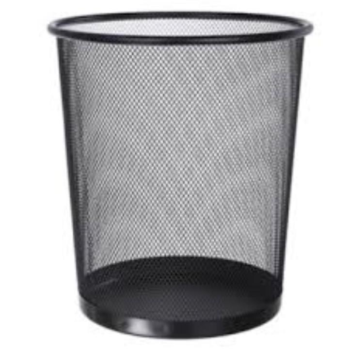 Mesh%20Waste%20Bin%20Lightweight%20Sturdy%20Scratch-resistant%20Dia250xH275mm%20Black%20Ref%20WB35%20B%20-%20Image%202