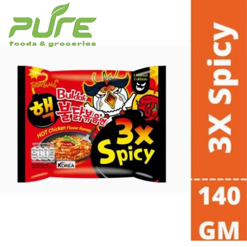 Samyang 3x Spicy Ramen 140gm (Single Pack) Korea