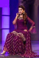 Purple Indian Georgette gown 223. 