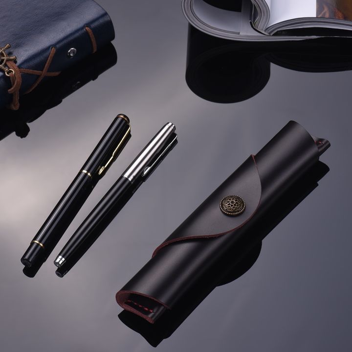 Antique%20Leather%20Pen%20Case%20Fountain%20Handmade%20Sleeve%20Bag%20Pouch%20Protector%20for%20Single%20Pen%20Stylus%20Ballpoint%207%20*%201.2''%20-%20Image%208