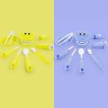 CUBBY 9Pcs Children Kids Brush Their Teeth To Be A Doctor Toy Simulation Learing Toys Squeeze Toy Learing Toys Kids Pretend Play Dentist Doctor Toy Check Teeth Model Set. 