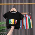 baby soft cotton export quality t-shirt set. 