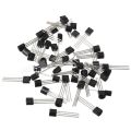 5Pcs-2N7000 2N-7000 7000 MOSFET 60V 200mA N-Channel Mode Field Effect Transistor Semiconductor MOSFET  TO-92 Package 3 Pin Electrical Circuitry & Parts. 