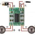 combo offer 5v Bluetooth Stereo audio receiver and Mini Digital Power Amplifier Drive Board 3W +3W circuit Board.