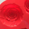 （New）6 Cavity Roe Flower hape ilicone Cookie Bakeware Pan Tray Muffin Cake Mold. 