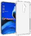 Oppo Reno 2F Transparent TPU With Bumper Phone Case Cover.