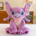 Disney Kawaii Stitch Angel Plush Toy Stuffed Animals Doll Cartoon Cute Soft Pillow Room Decor Anime Peluche Children Gift. 
