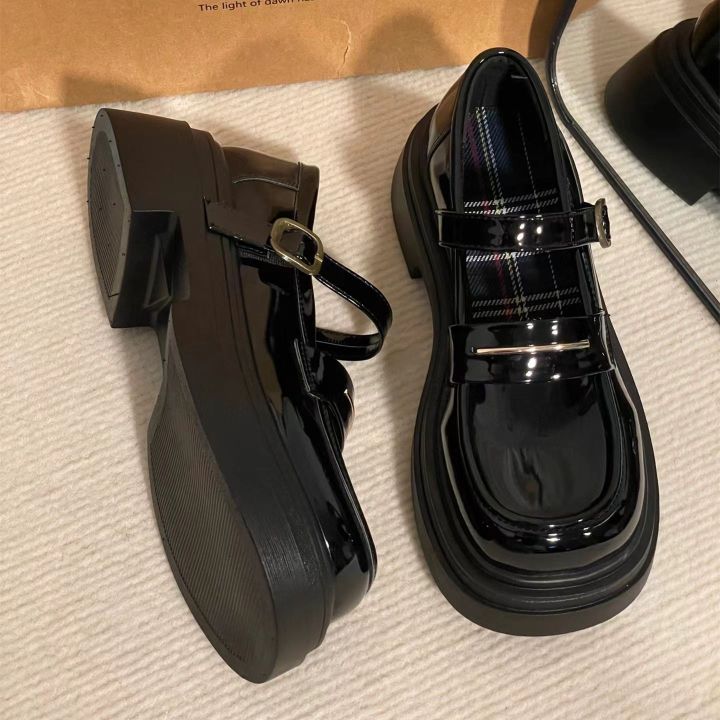 French%20Style%20Buckle%20Mary%20Jane%20Leather%20Shoes%20for%20Women%20Spring%20and%20Summer%20New%20Japanese%20StylejkRetro%20College%20Pumps%20Platform%20Loafers%20-%20Image%204