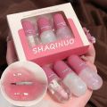 Mini Capsule Lips Gloss Glitter Water Transparent Color Change Glass Lips Oil Waterproof Lasting Lipstick Lips Makeup Cosmetics. 