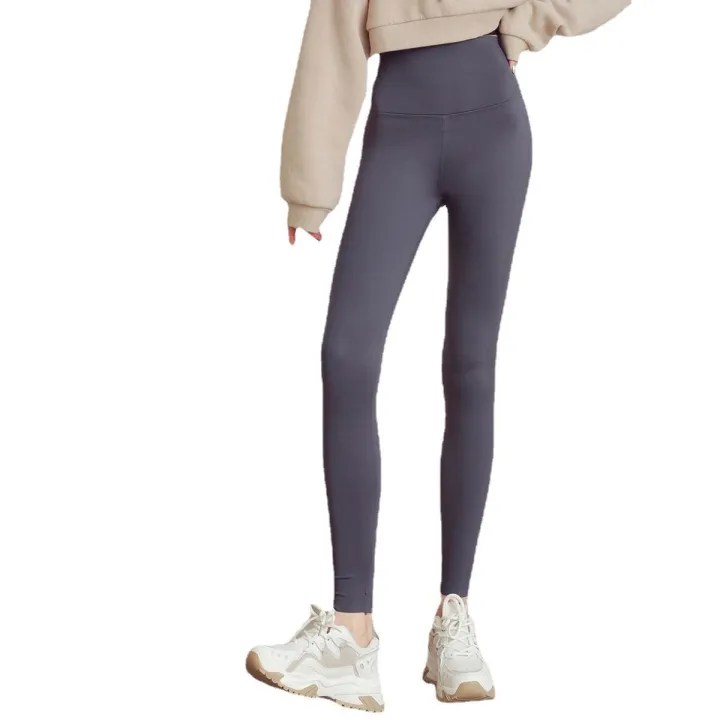 Shark%20pants%20women%20wear%20spring%20and%20autumn%20thin%20colorful%20high-waisted%20herringbone%20belly%20and%20hip%20lift,%20cross-waist%20yoga%20Barbie%20leggings%20-%20Image%205