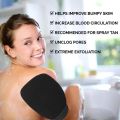 Double Sided Hammam Shower Bath Scrub Glove Scrub Mitt Peeling Glove Exfoliating black Removal Mitt for Bath Shower Spa. 