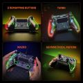 BIGBIG WON C1 Lite Wired Game Controller With RGB Light, Custom Buttons, Macro, Turbo, Controller For Switch PS4. 