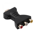HDMI to 3RCA red, yellow and white lotus head converter HDMI to AV converter 3RCA adaptor. 