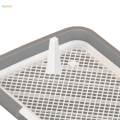 Dog Toilet Reusable Portable Litter Tray for Small Animals Puppy Rabbit gray. 