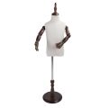 Kid Mannequin Realistic Clothing Display Mannequin Easy To Assemble Steady with Round Base for Apparel Window Shop Display. 