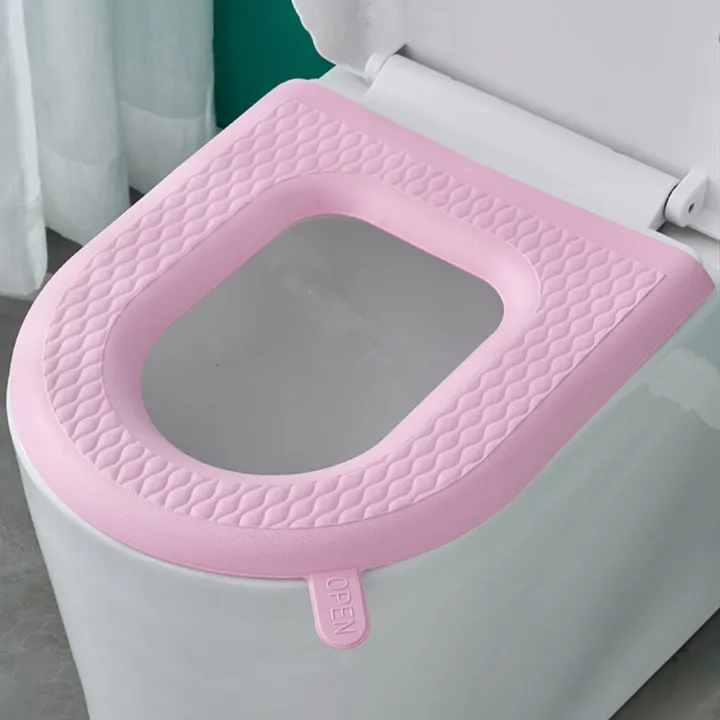 Waterproof%20Toilet%20Seat%20Cushion%20Bathroom%20Accessories%20Silicone%20Four%20Seasons%20Household%20Washable%20Paste%20Foam%20Toilet%20Cover%20-%20Image%203