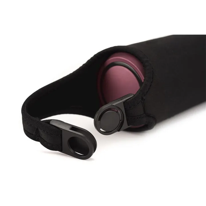 500mL%20Water%20Bottle%20Sleeve%20Cover%20Insulated%20Waterproof%20Neoprene%20Bottle%20Holder%20Carrier%20with%20Buckle%20Handle%20Black%20Volume:Black%20-%20Image%205