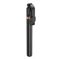 New 1-L Vlogging, Photography, 360° Rotatational Head, Hidden Tripod Stand Bluetooth Selfie Stick (Upto 67 Inch Alluminium Rod, Black, Remote Included).