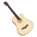 Acoustic Guitar Kit Wooden 38in Folk Guitar for Performance for Beginners. 