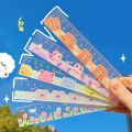 1/3Pcs 15Cm Cute Cartoon Pattern Straight Ruler Kawaii Stationery Funny Drawing Gift Office School Measuring Drawing. 