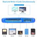 Multifunctional SM Card Reader Olympus CCD Camera SmartMedia Card Readable CF SD MS XD Card All-In-One Universal Card Reader.