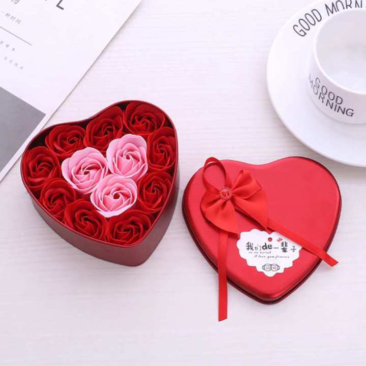 11Pcs/Box%20Rose%20Soap%20Flower%20Heart%20Shape%20Diy%20Wedding%20Decoration%20For%20Souvenir%20Valentines%20Day%20Gifts%20-Pink%20-%20Image%209