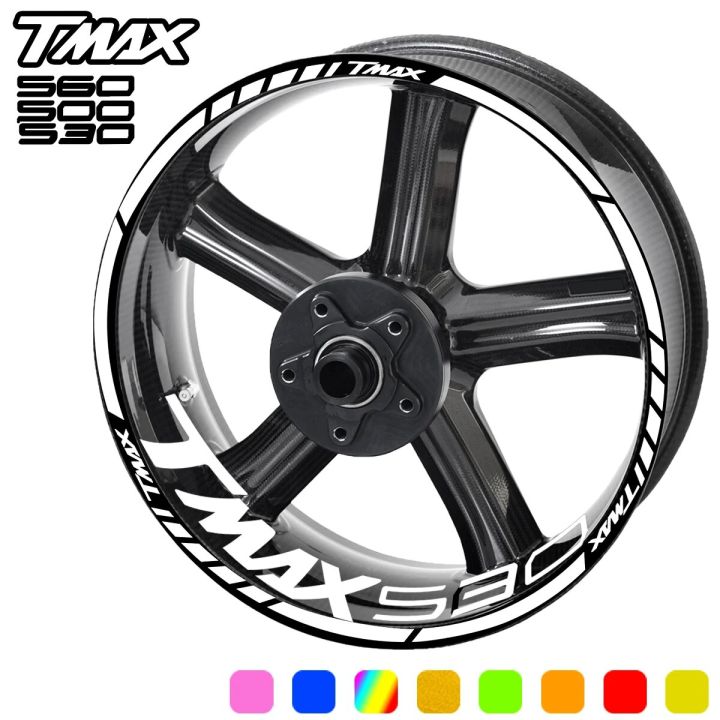 新作からSALEアイテム等お得な商品満載 Reflective Motorcycle Decals Rim Wheel Kit Stickers Tmax Decals,Magnets&Stickers