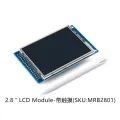 2.8-inch TFT display LCD module LCD color screen touch screen/resolution 240*320/ driver ILI9341. 