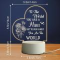 Light Bedside Lamp Night Light USB Mothers Day Gifts For Mom Night.