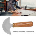 Round Leather Knife, Leather Round Head Knife DIY for Cutting.