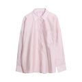 Dream DT ETOLIE Sheer Hemp Tencel Shirt Women's Spring 2024 Top Long Sleeve Loose Sunscreen Shirt. 