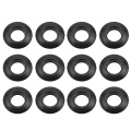 12Pcs Universal Kayak Canoe Raft Paddle Oar Drip Rings Splash Guards Ring Paddle Accessories Replacement. 