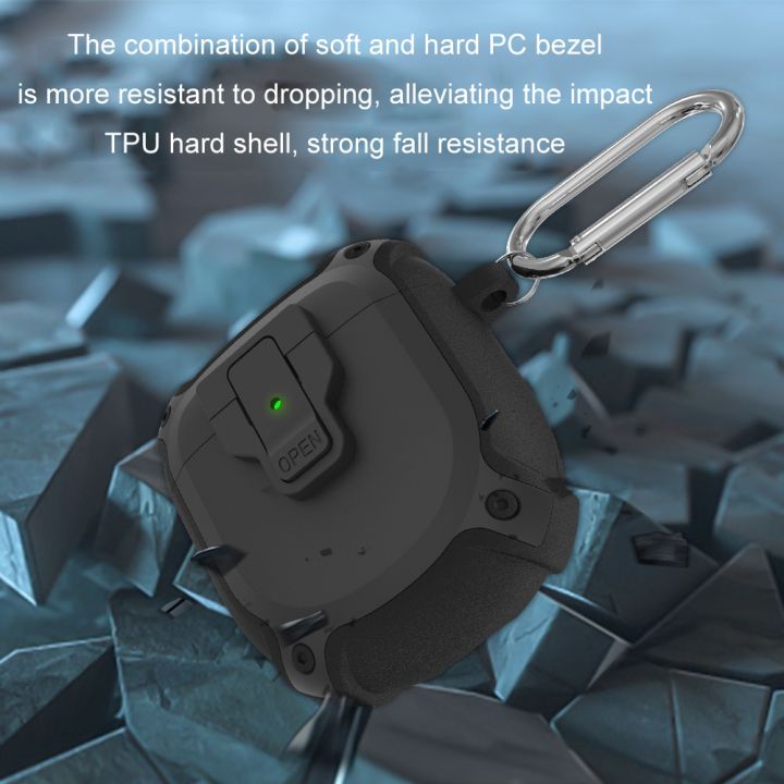 For%20Bose%20QuietComfort%20Earbuds%20Big%20Shark%202%20Generation%20Split%20Protective%20Case%20-%20Image%206