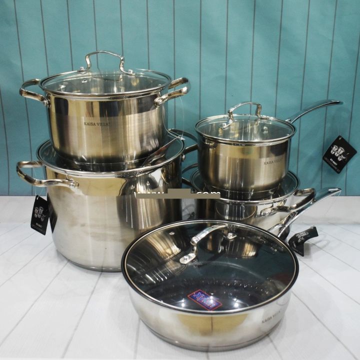 Kaisa%20Villa%2012%20Pcs%20Stainless%20Steel%20Cookware%20Set%20with%20Lid%20INDUCTION%20KV-6667%20-%20Image%202