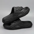 Crocodile Slippers For Men Beach Outdoor Sandals Indoor Soft Thick Sole Slides Casual Shoes Mens Flip-flops Home Slippers Slides. 
