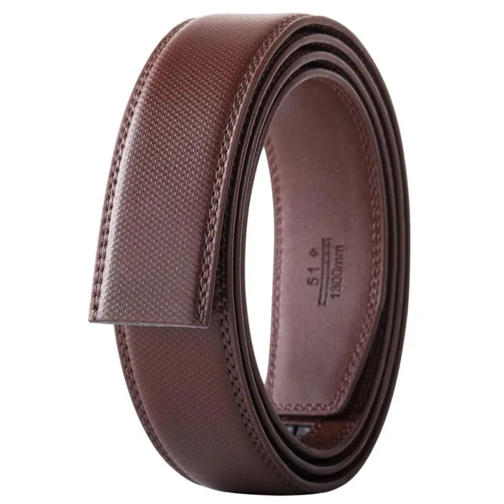 No%20Buckle%203.5cm%20Width%20Cowskin%20Genuine%20Leather%20Belt%20Men%20Without%20Automatic%20Buckle%20Strap%20Male%20Black%20Brown%20Blue%20Gray%20White%20B509%20Wearhouse%20-%20Image%204