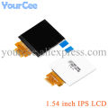 1.54 inch IPS Colorful TFT Display 1.54" HD IPS LCD Screen Module 240*240 240x240 SPI interface ST7789 Driver Font Library. 