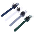 Comb Cleaning Tool Embedded Hair Brush Comb Cleaner Plastic Handle Home Use Quickly Clears All Excess Hair From Hairbrush. 