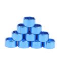 10 pcs Pigeon Foot Ring Inner diameter 8mm height 6mm Aluminum Foot tag ring. 