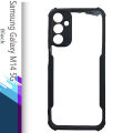 Yonpor ShockProof Case For Samsung Galaxy M14 5G - Transparent Silica Gel Matte Slim Thin Back Cover Phone Case With Bumper. 