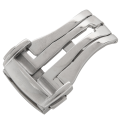 5 Pcs 18mm Stainless Steel Deployant Watch Strap Folding Buckle Clasp for Omega, Smooth 18mm. 