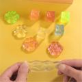 Squishy Ice Cube Soft Squeeze Toy TPR IceRock Toy Fidgets Kids Stress Relief Toy. 