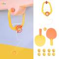 Indoor Hanging Table Tennis Self Training Table Tennis Suspended Tennis Ball Trainer for Improve Hand Eye Coordination Training Equipment. 