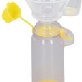 Handheld Spacer, Sensitive Great Sealing Safe Plastic Inhalation Spacer with Facial Cover for Daily Care for Home. 