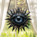 Dark Aesthetic Mystic Eye Wall Art Decor with Chain. 