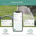 Remote Controlled via Smartphone Water Timer Bluetooth and Wifi Garden Irrigation Timer, Smart Faucet Irrigation Controller, Up to 15 Separate Programs, Smart Rain Delay System & Child lock Function.. 