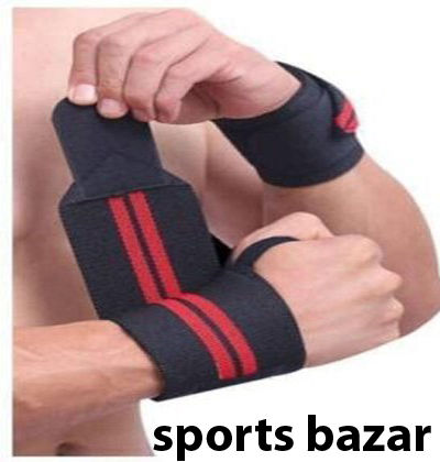 1%20Pair%20(2Pcs)%20%20Wrist%20Support%20Straps%20Color%20Wrapped%20Wristband%20Basketball%20Volleyball%20Weightlifting%20Fitness%20Bandage%20Wristband%20Elastic%20Protection%20Training%20Necessary%20-%20Image%207