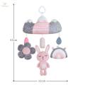 Newborn Crib Bed Around Baby Crib Mobile Toy, Sensory Toy Room Decor Crib Hanging Rattles Toys for Infant Toddler Newborn. 
