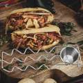 Taco Holder Stand, Taco Shell Holder Stand, Roll Rack Mexican Restaurant Mexican Pancake Rack Taco Racks, Tacos Shell Serving Tray, for Home.